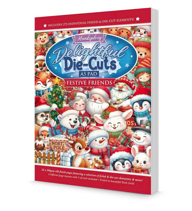 Festive Friends Delightful Die-Cuts, 275 die-cuts